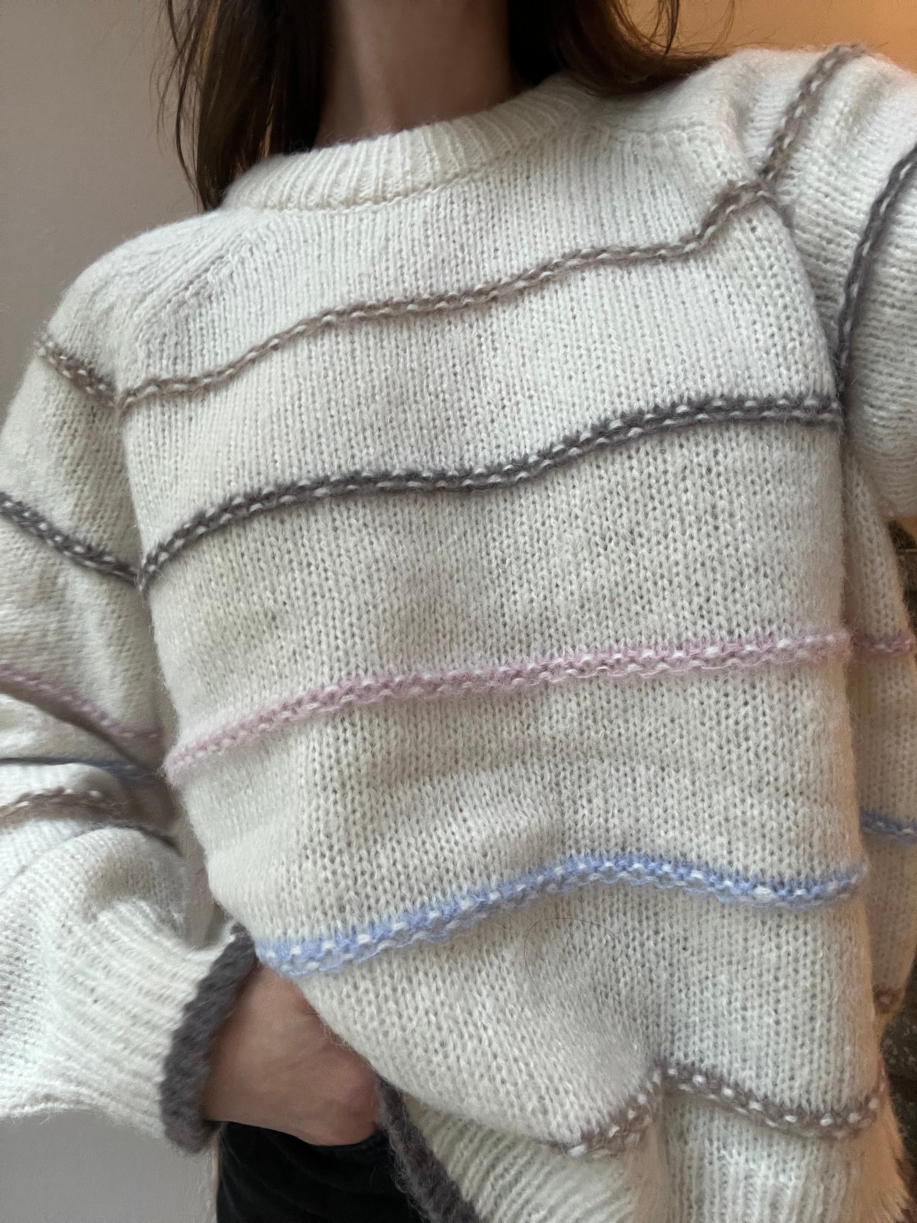 PCNELIA Pullover - Birch